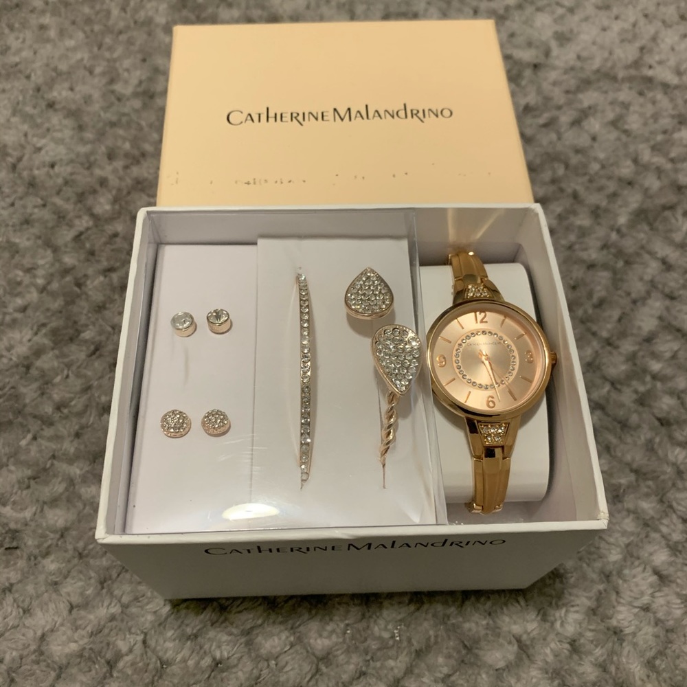 Catherine malandrino jewelry set